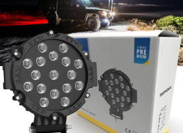 Farol Auxiliar Premium Redondo 17 Leds 51w Tarponn Marinus Representações Representação Comercial